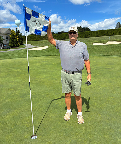 Don Priester - member of our Hole in One group.