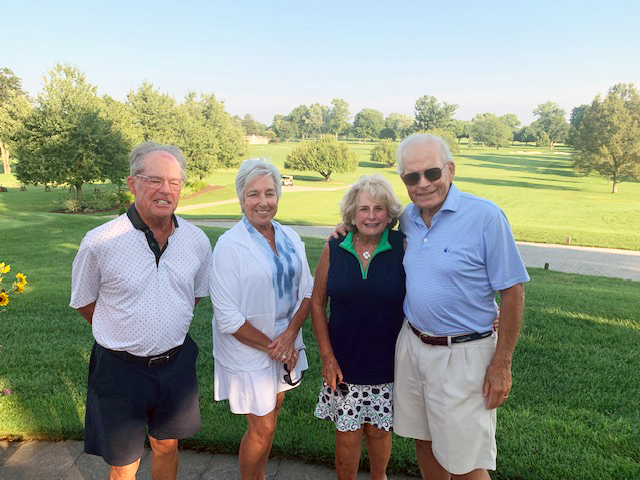 Winners of the July 19, 2026 Couples Golf. John and Roseann Cox and Jim and Mary Jo Handler